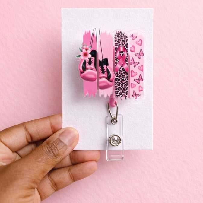 Breast Cancer Awareness Badge Reel