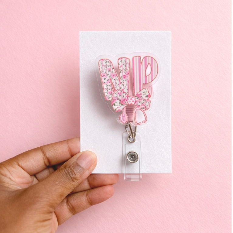Nurse Practitioner ( NP) Badge Reel