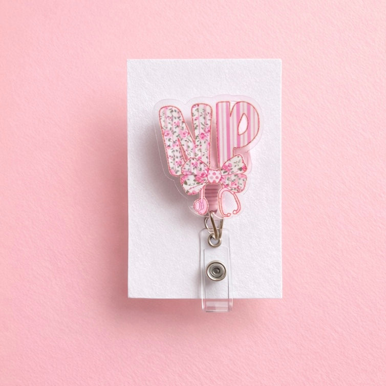 Nurse Practitioner ( NP) Badge Reel