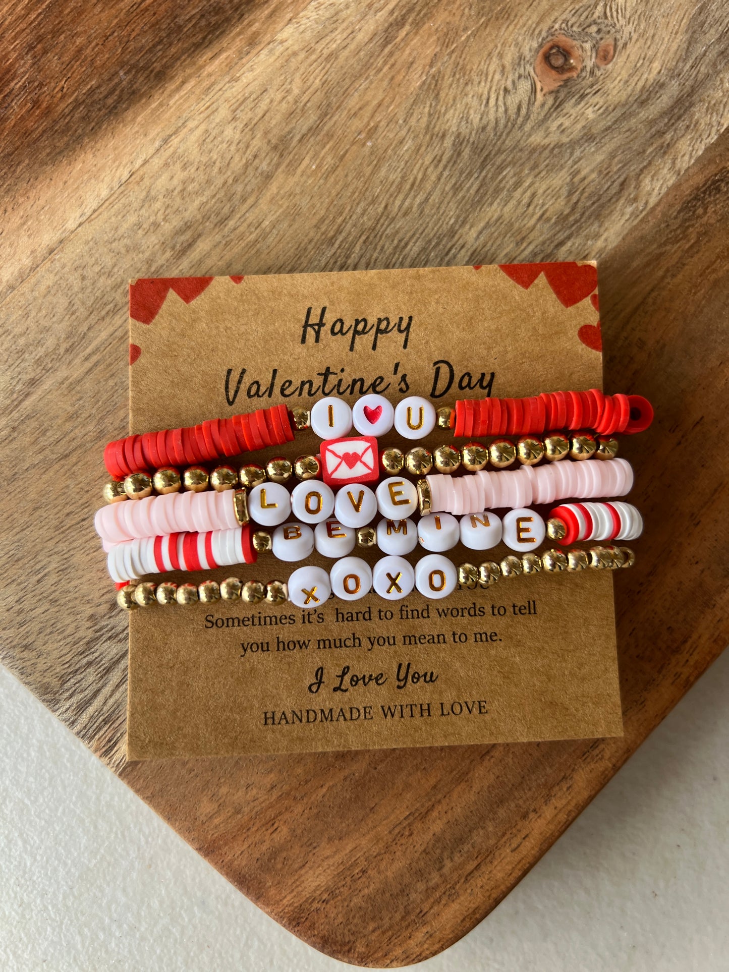 Valentine's Day Message Bracelet